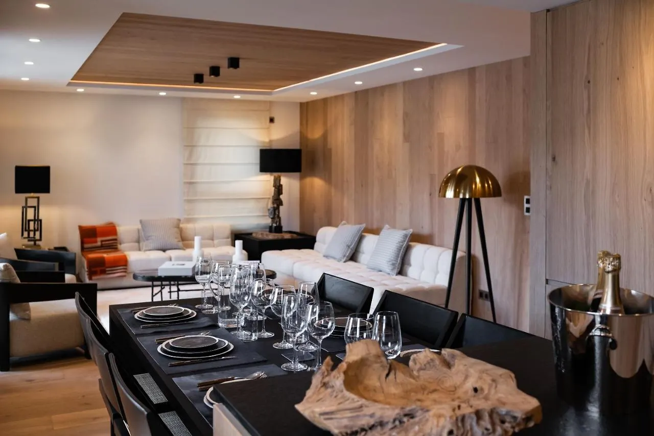 Ecrin Blanc - Appartement Haut De Gamme - Balcon Avec Vue - Centre De Megeve France