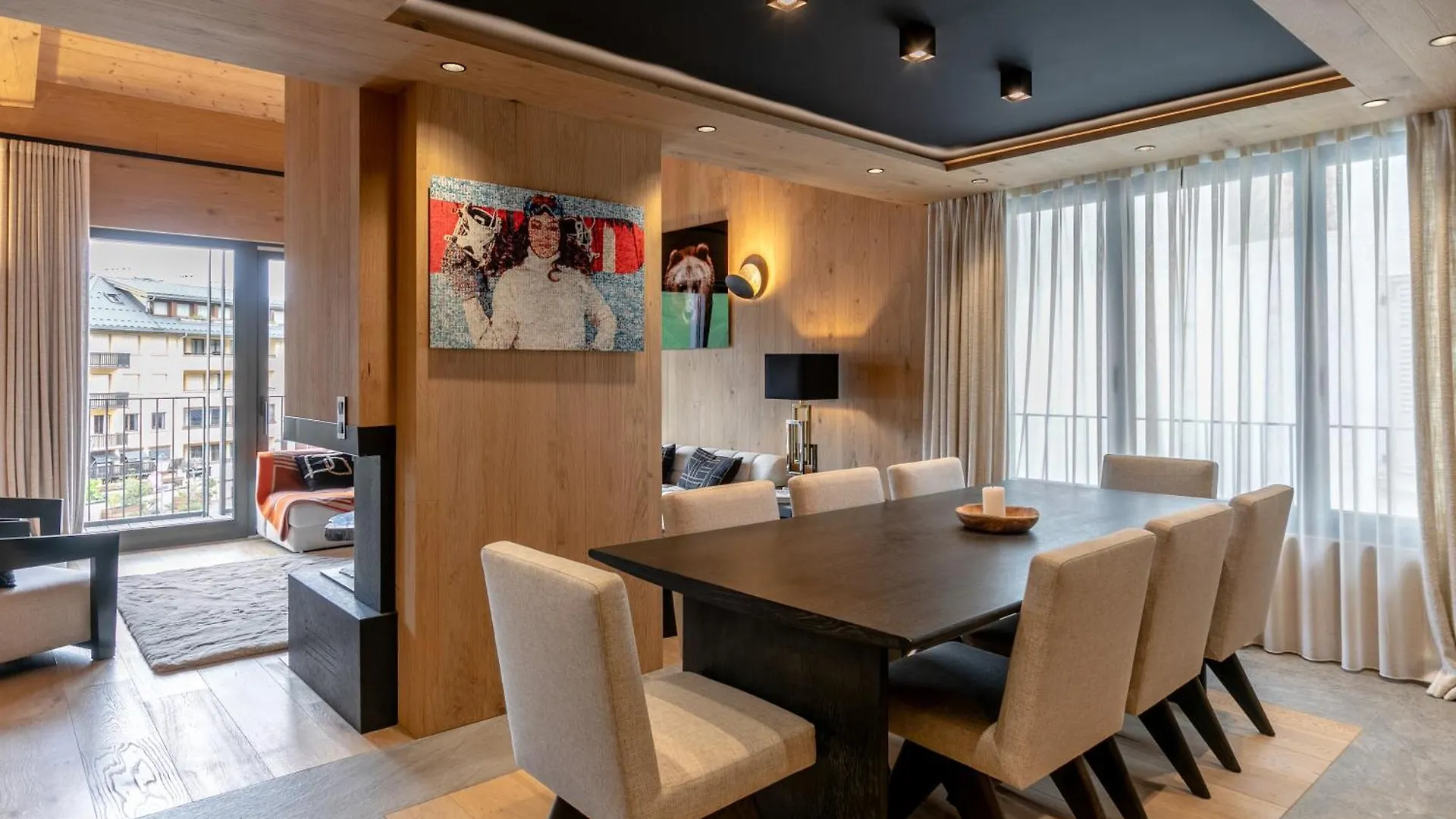 Ecrin Blanc - Appartement Haut De Gamme - Balcon Avec Vue - Centre De Megeve