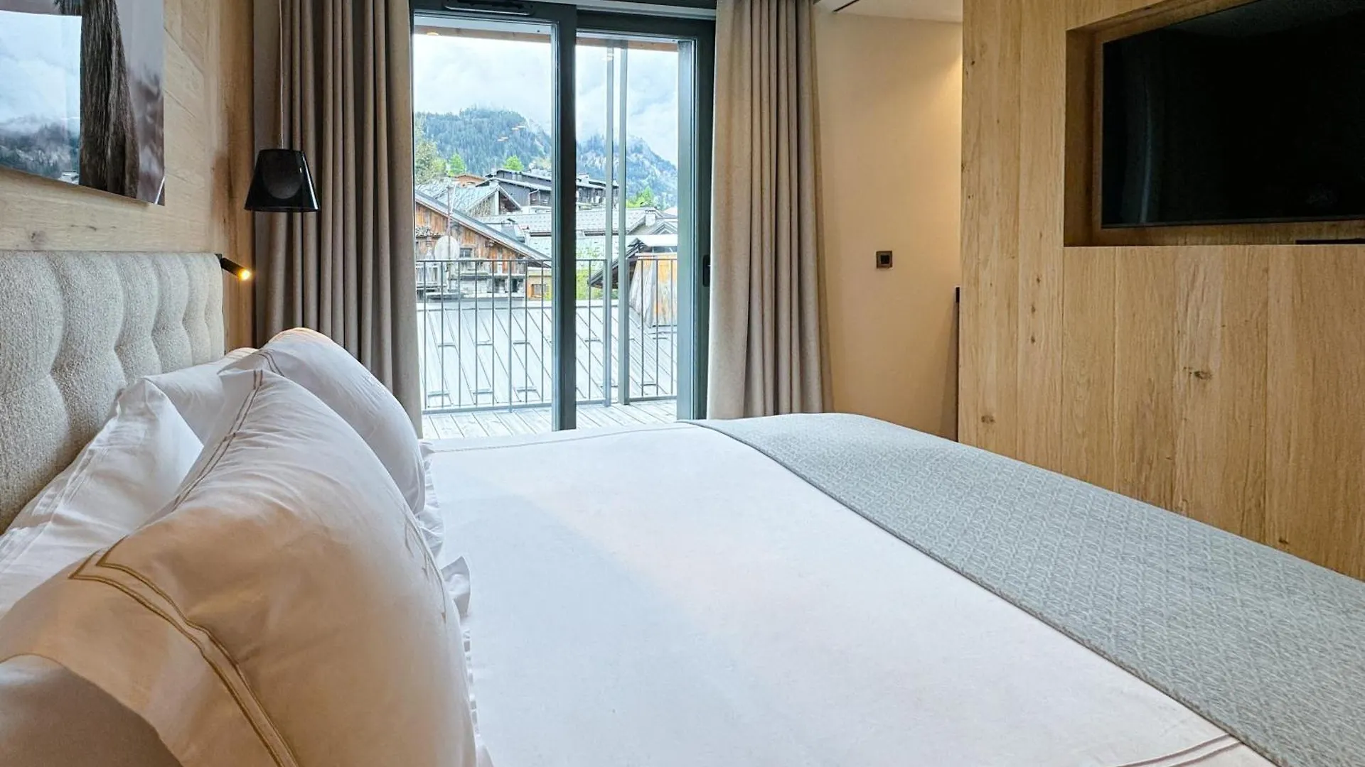 Ecrin Blanc - Appartement Haut De Gamme - Balcon Avec Vue - Centre De Megeve